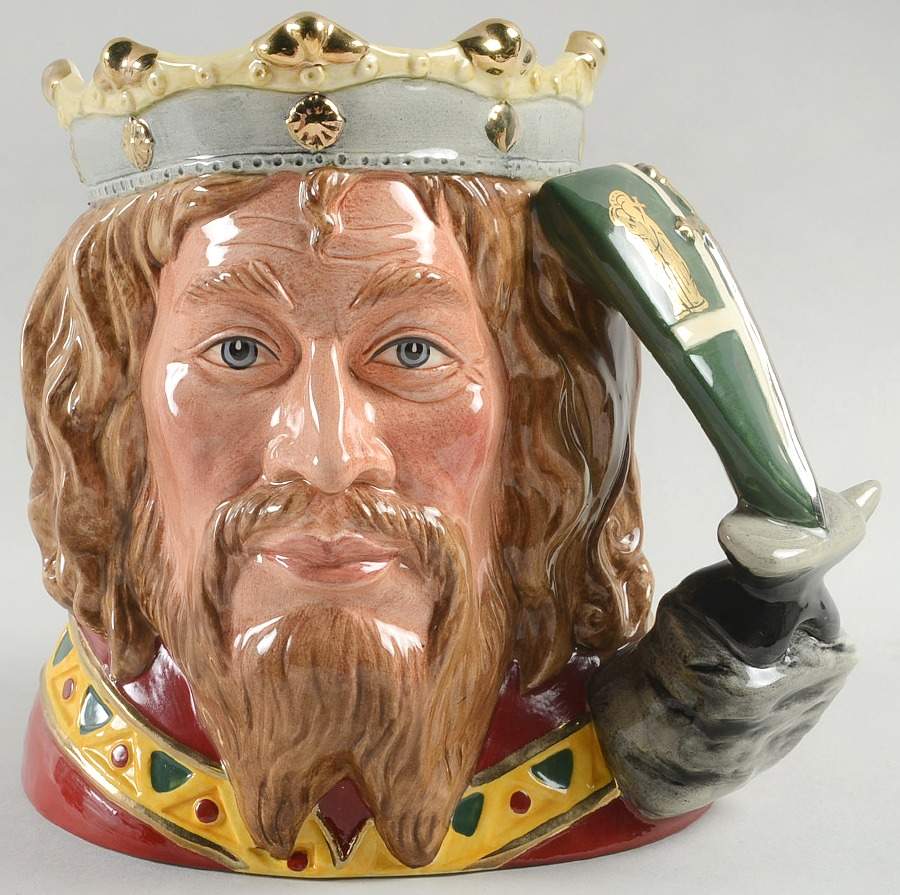 Character Jug King Arthur-Large - With Box Bx705 by Royal Doulton-1