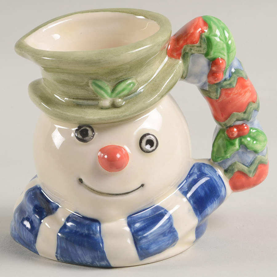 Character Jug Snowman Cracker-Miniature - With Box by Royal Doulton-1