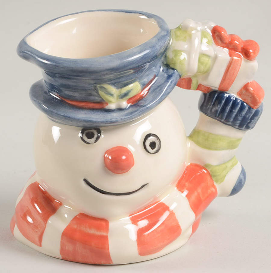 Character Jug Snowman Stocking-Miniature - No Box by Royal Doulton-1
