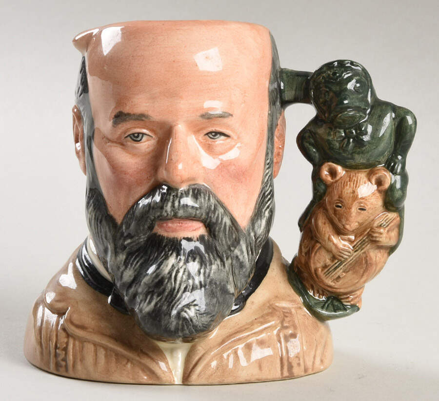 Character Jug George Tinworth-Small - No Box by Royal Doulton-1