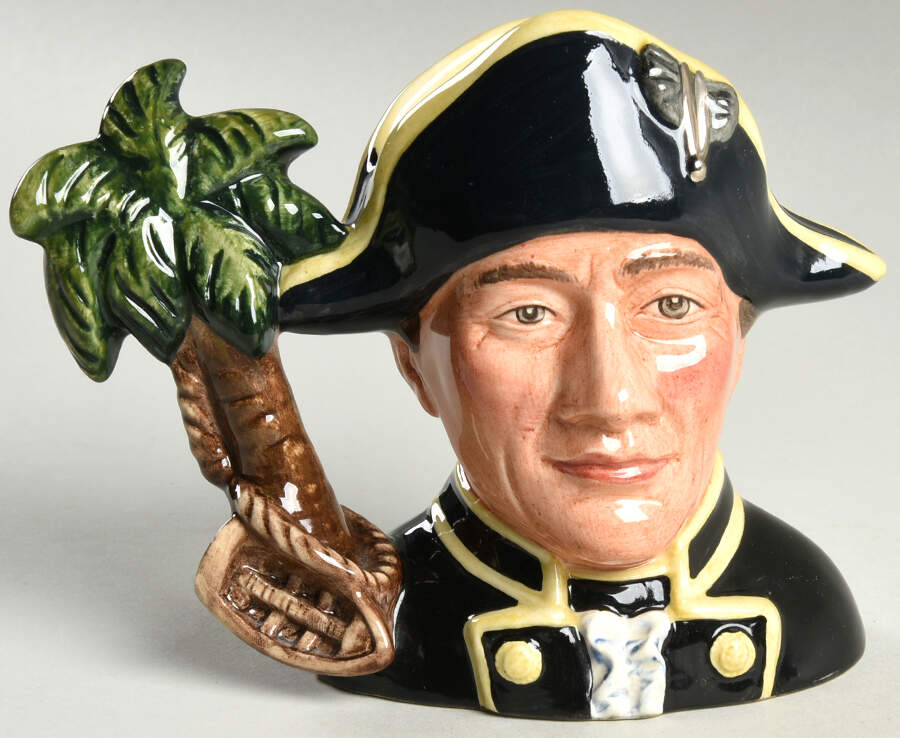 Character Jug Fletcher Christian-Small - With Box by Royal Doulton-1