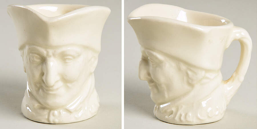 Character Jug Cardinal-White Miniature - No Box Nb1143 by Royal Doulton-1