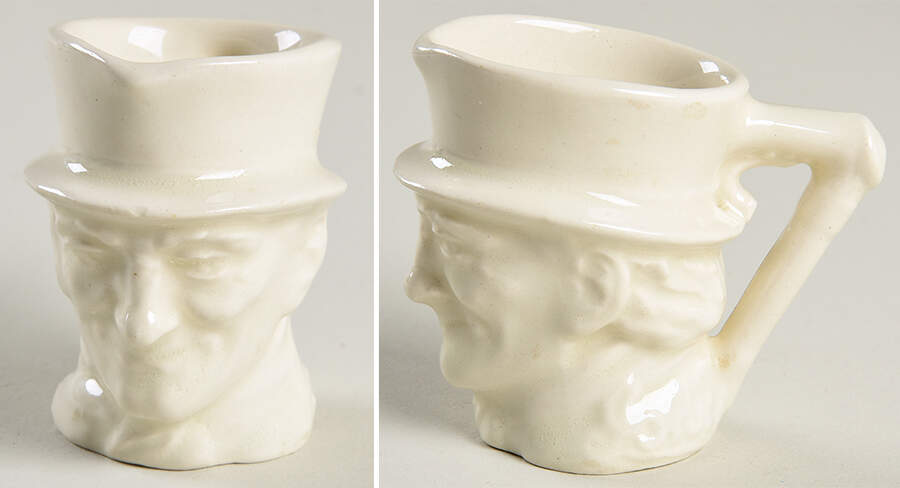 Character Jug John Peel-White Miniature - No Box Nb1140 by Royal Doulton-1