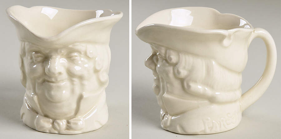 Character Jug Parson Brown-White Small - No Box Nb1136 by Royal Doulton-1