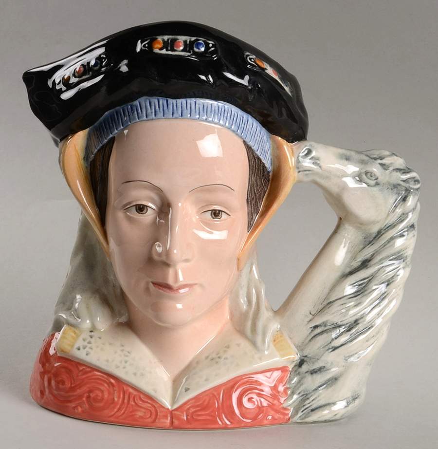 Character Jug Anne Of Cleves-Horse Ears Down - Nb691, No Box by Royal Doulton-1