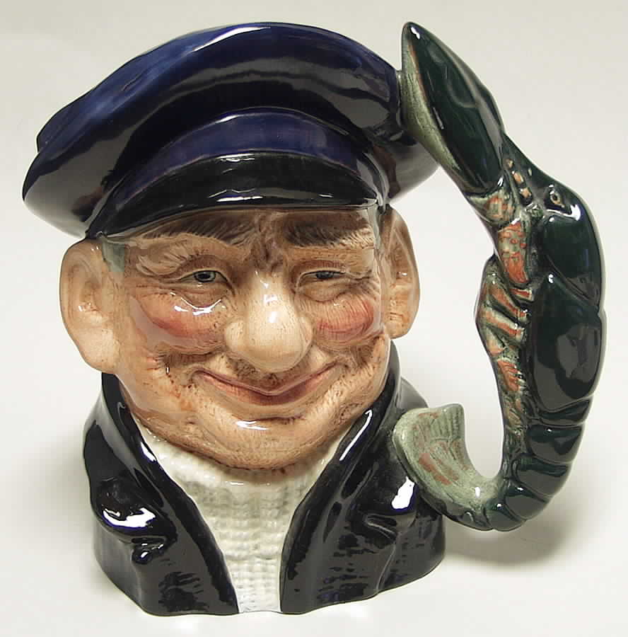 Character Jug Lobster Man-Large - With Box Bx807 by Royal Doulton-1