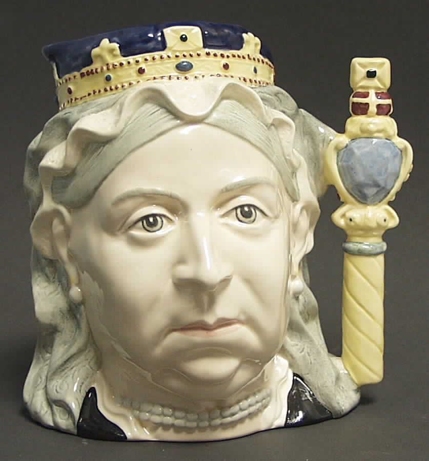 Character Jug Queen Victoria-Large - With Box Bx808 by Royal Doulton-1