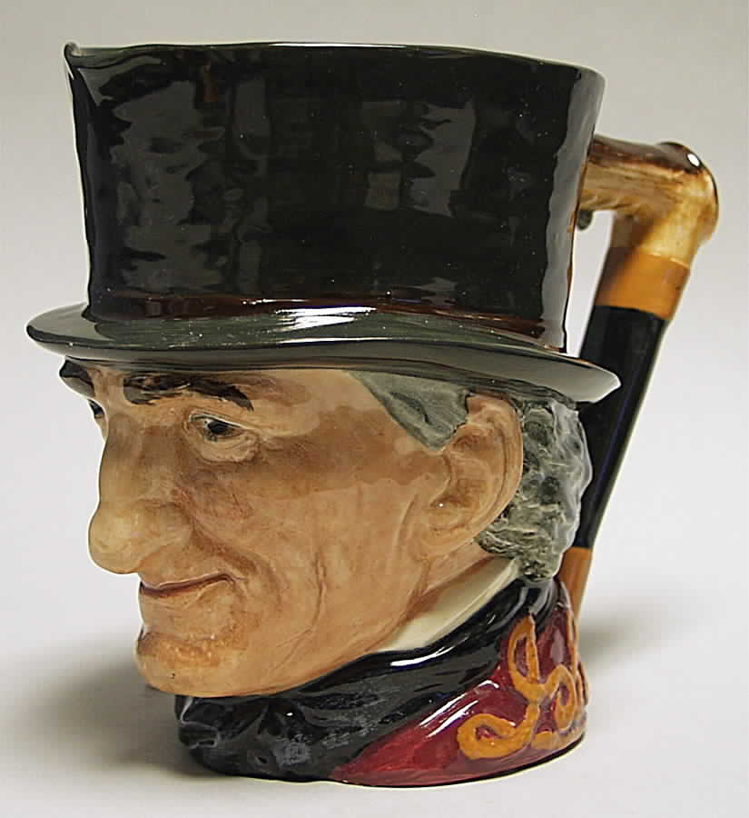 Character Jug John Peel-Large Black & Orange Handle - With Box Bx817 by Royal Doulton-1