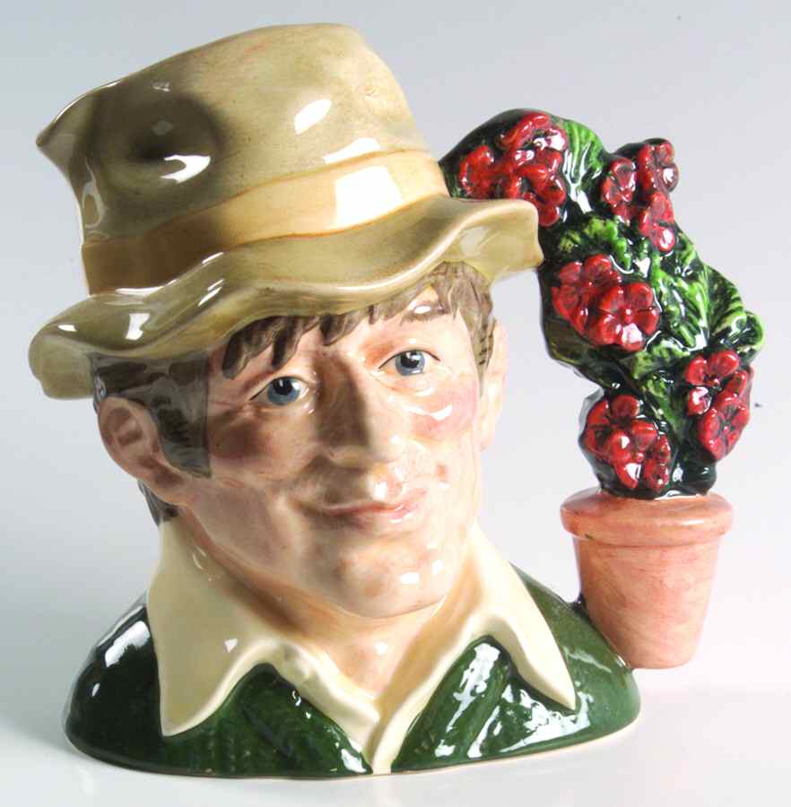Character Jug The Gardener-Large - With Box Bx836 by Royal Doulton-1