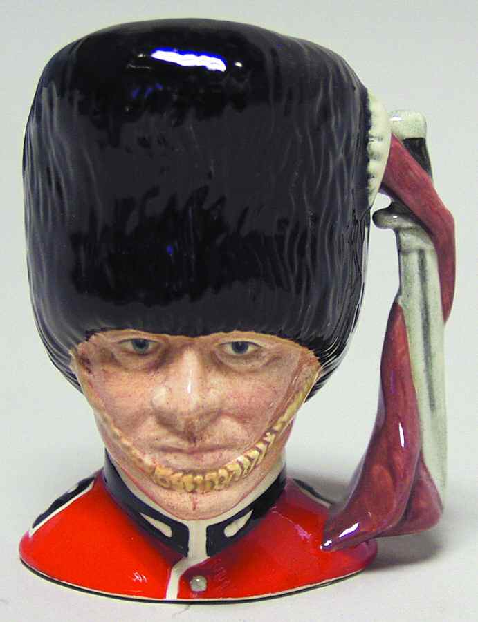 Character Jug Guardsman-Small - No Box by Royal Doulton-1
