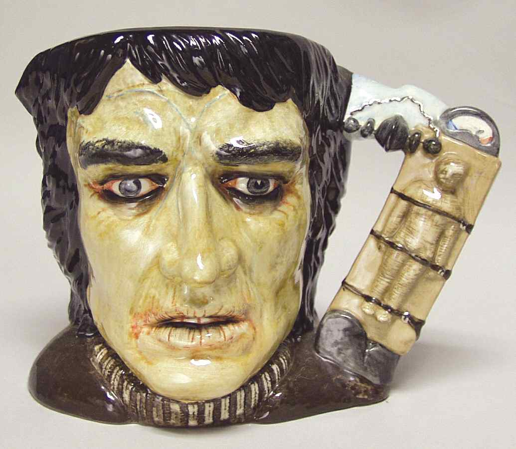 Character Jug Frankensteins Monster-Large - With Box Bx845 by Royal Doulton-1