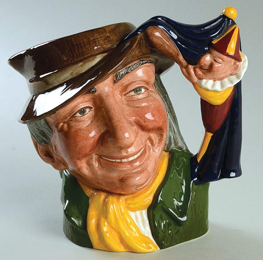 Character Jug Punch & Judy Man-Large - Nb962, No Box by Royal Doulton-1