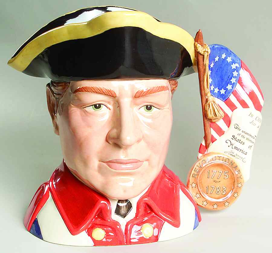 Character Jug Revolutionary War-Large - Nb860, No Box by Royal Doulton-1