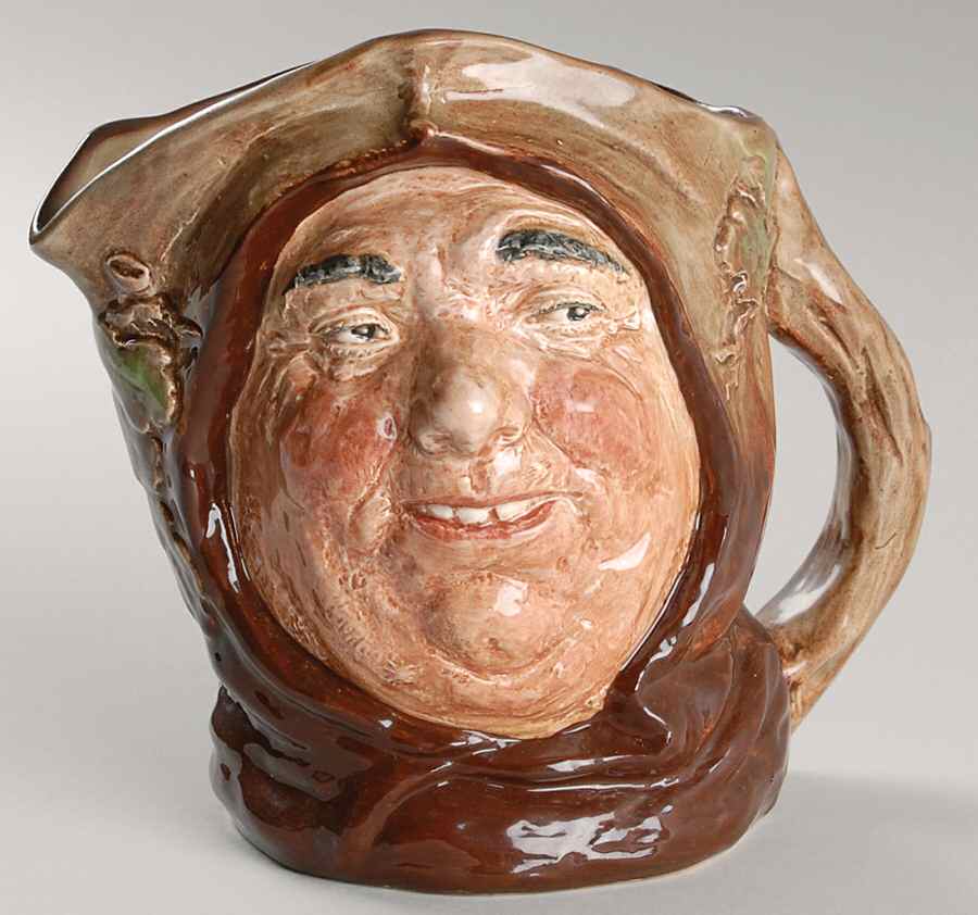 Character Jug Friar Tuck-Large - With Box Bx862 by Royal Doulton-1