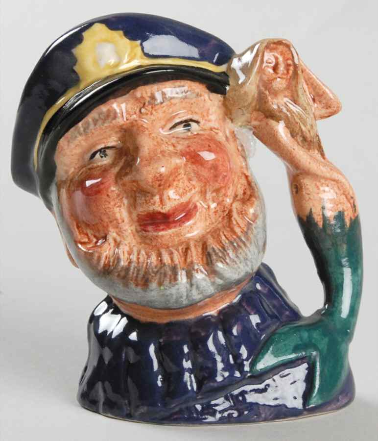 Character Jug Old Salt-Miniature - Boxed by Royal Doulton-1