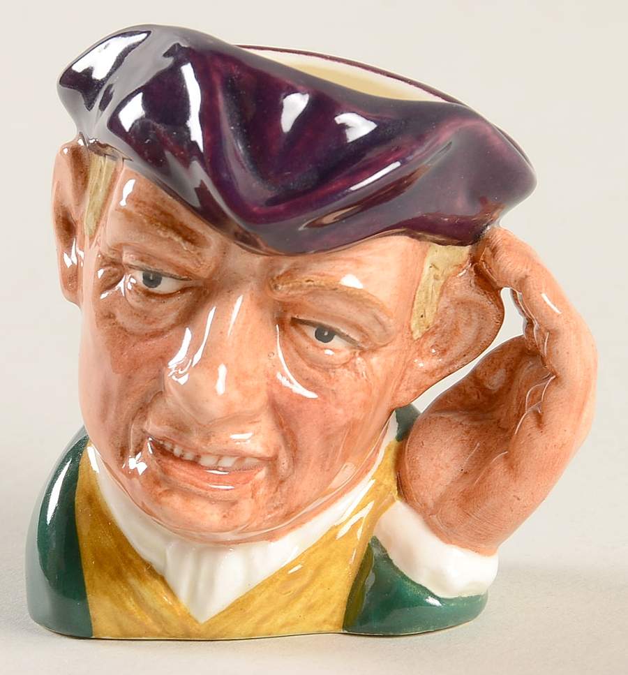 Character Jug 'Ard Of 'Earing-Miniature - With Box Bx783 by Royal Doulton-1