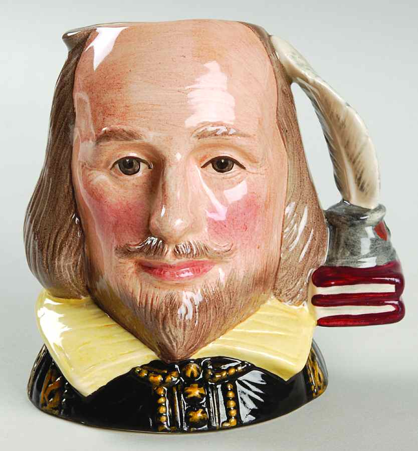 Character Jug Shakespeare-Small - Boxed by Royal Doulton-1
