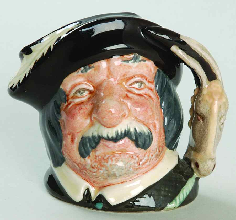 Character Jug Sancho Panca-Miniature - No Box by Royal Doulton-1