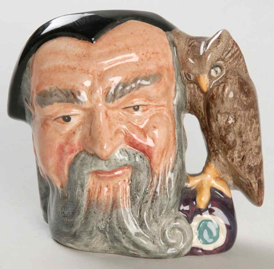 Character Jug Merlin-Miniature - Boxed by Royal Doulton-1