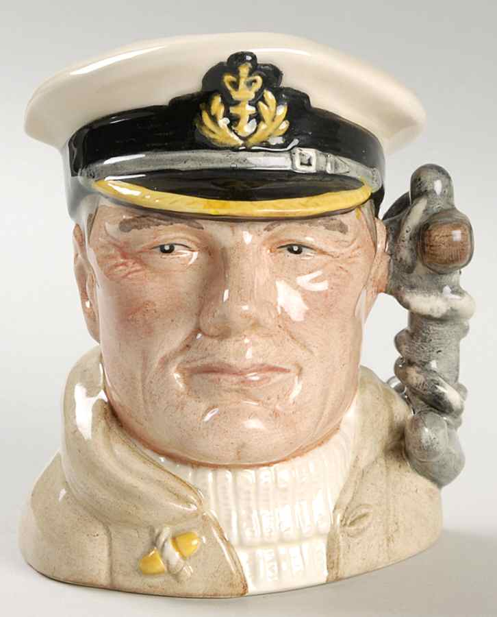 Character Jug The Sailor - Anchor Handle - With Box Bx871 by Royal Doulton-1