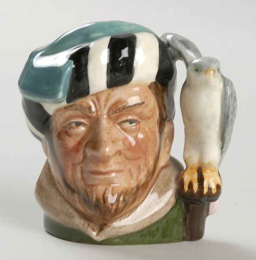 Character Jug The Falconer-Miniature/Var 1 - Nb909, No Box by Royal Doulton-1