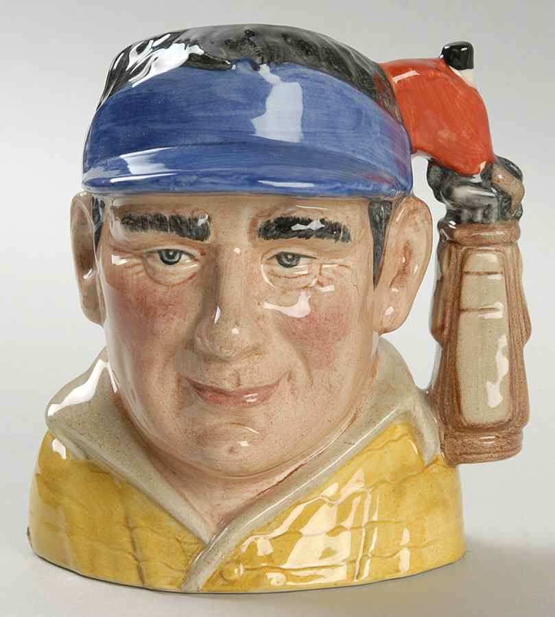 Character Jug The Golfer-Small/Style 3 - Nb919, No Box by Royal Doulton-1