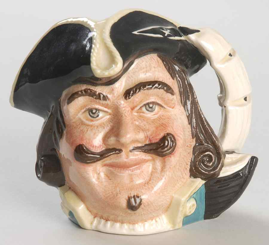 Character Jug (Capt) Captain Henry Morgan-Small - With Box Bx824 by Royal Doulton-1