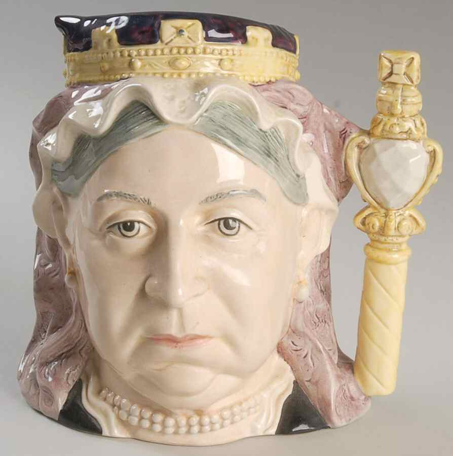Character Jug Queen Victoria-Large - No Box by Royal Doulton-1