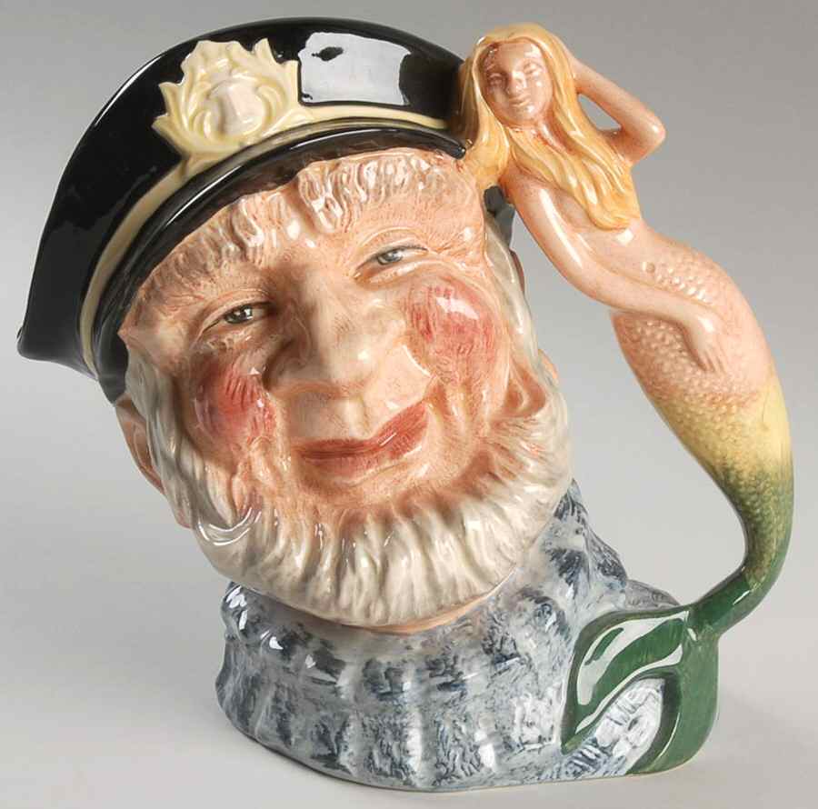 Character Jug Old Salt-Large/Var 2 - With Box Bx957 by Royal Doulton-1