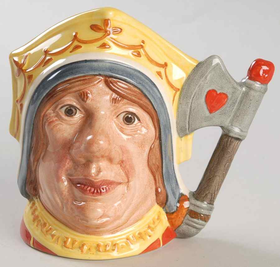 Character Jug The Red Queen-Small - Nb1032, No Box by Royal Doulton-1