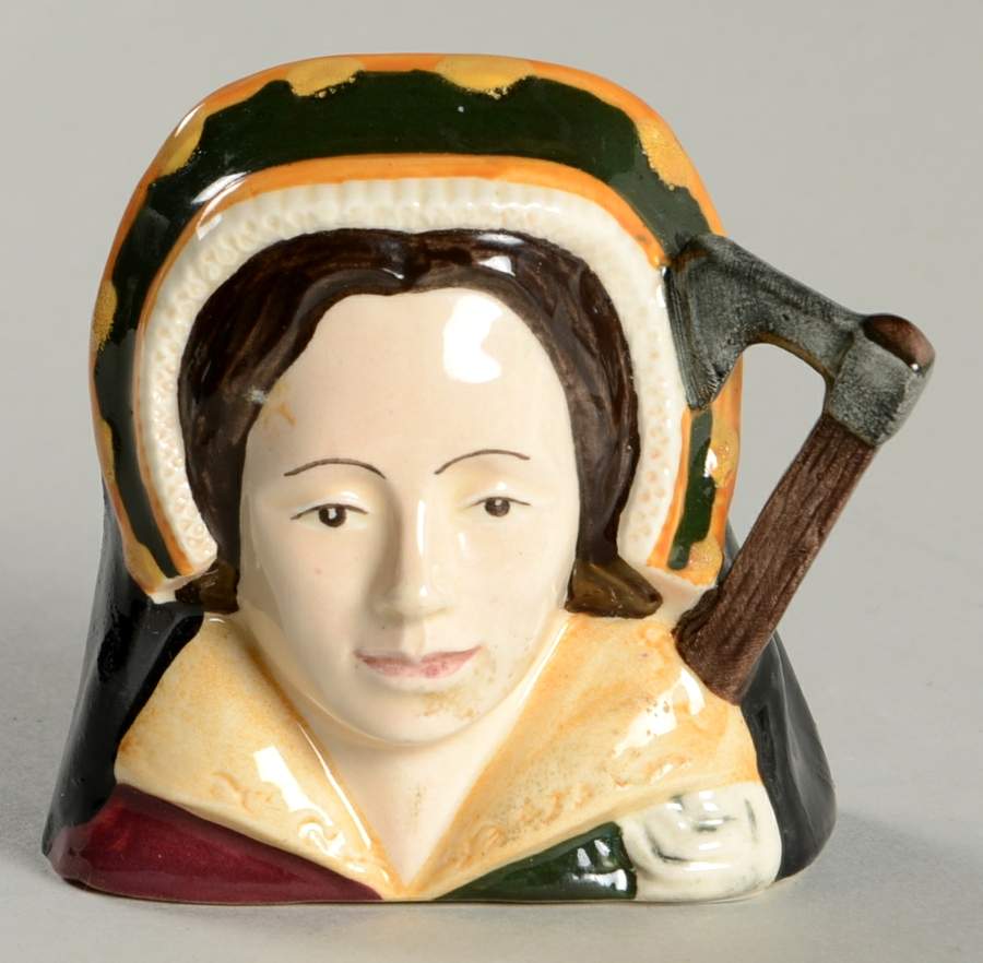 Character Jug Catherine Howard-Miniature - No Box by Royal Doulton-1