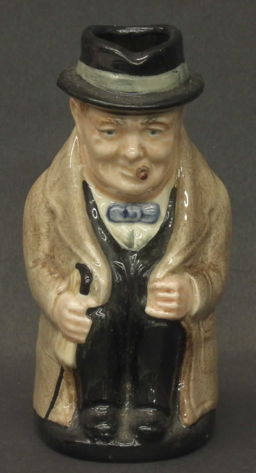Character Toby Jug Winston Churchill-Small-1940 Stamp - No Box by Royal Doulton-1