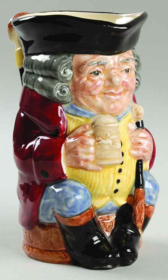 Character Toby Jug Jolly Toby-Blue Breeches-Med - No Box by Royal Doulton-1
