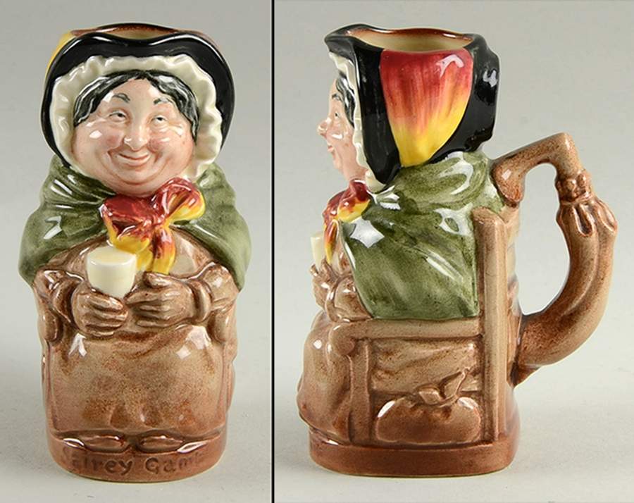 Character Toby Jug Sairey Gamp-Small - No Box by Royal Doulton-1