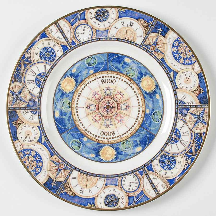 Royal Doulton Plate Symbols Of Time - Boxed by Royal Doulton-1