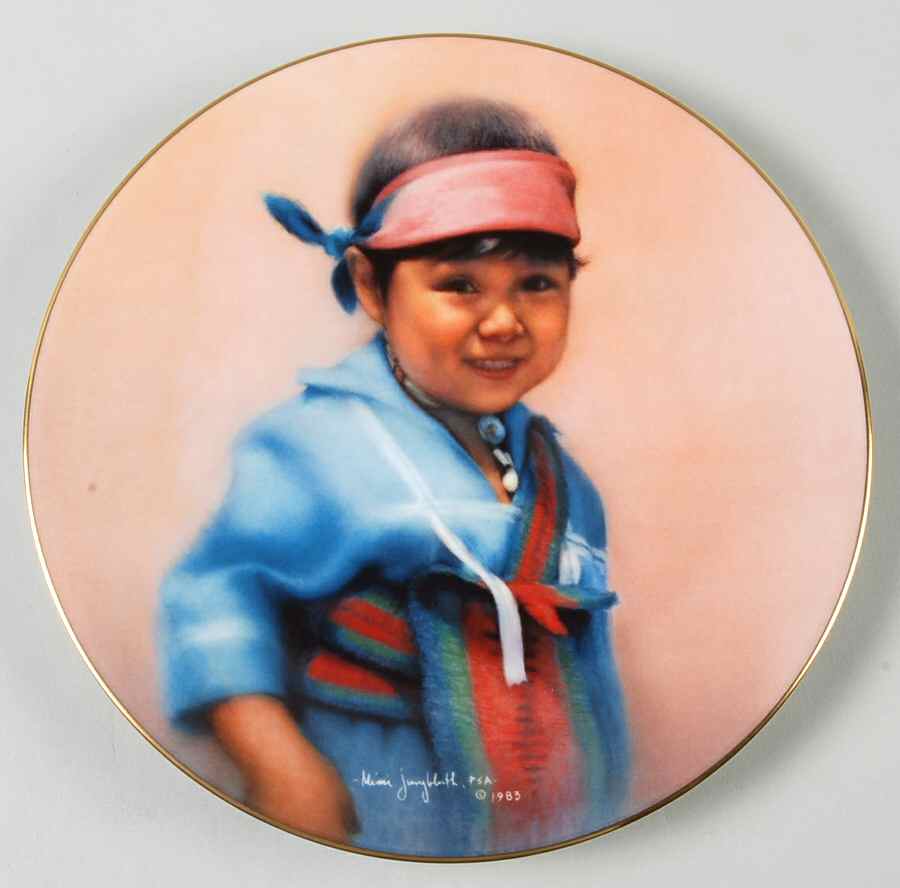 Children of Pueblo Morning Star - No Box by Royal Doulton-1
