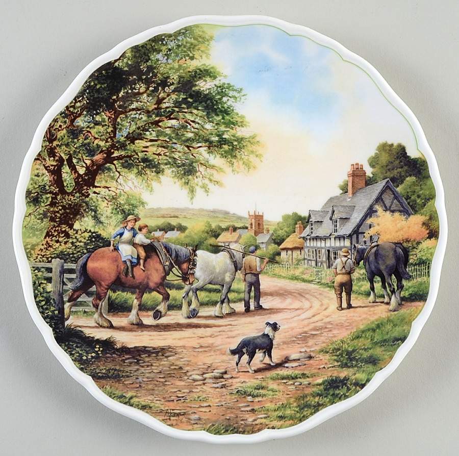 Village Life Homeward Bound - No Box by Royal Doulton-1