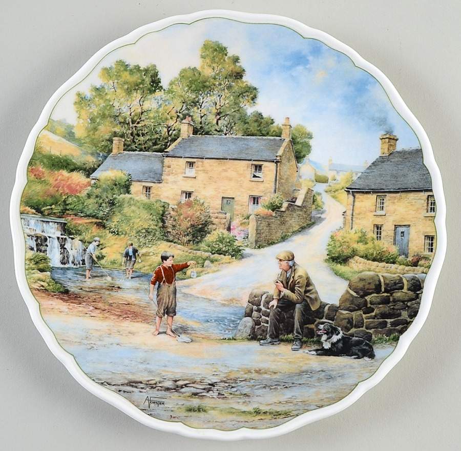Village Life The Young Fisherman - No Box by Royal Doulton-1