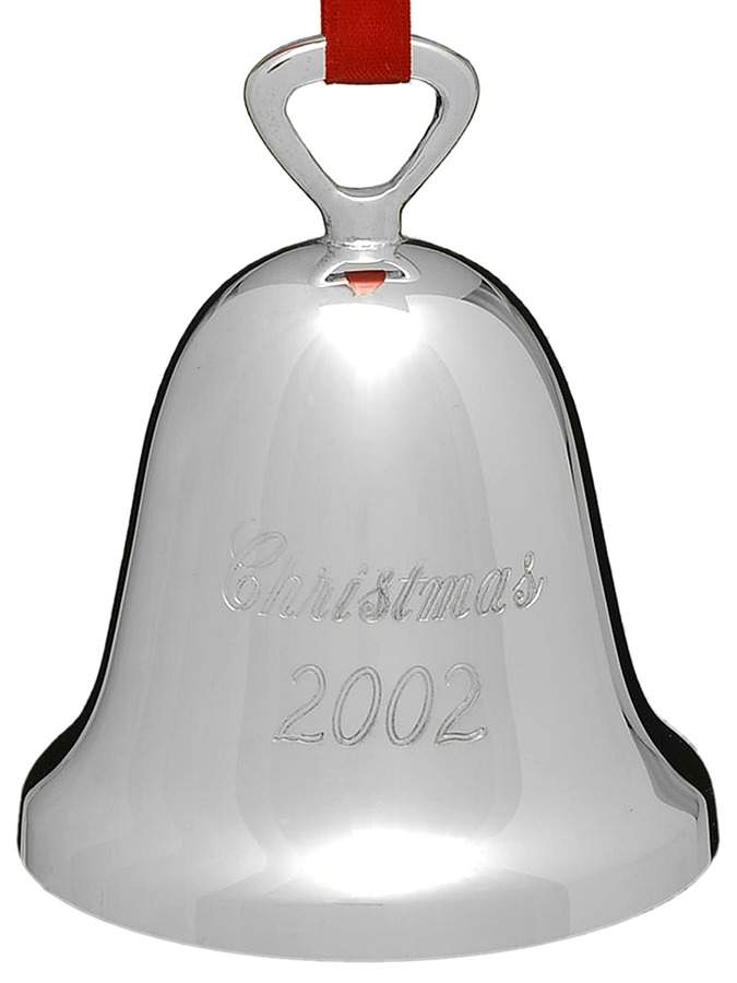 Silverplate Christmas Bell Christmas 2002 - Boxed by Reed & Barton-1