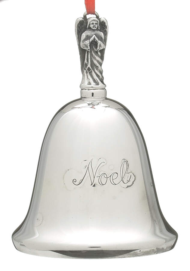 Noel-Musical Bell Hark The Herald Angels Sing-Angel - Boxed by Reed & Barton-1