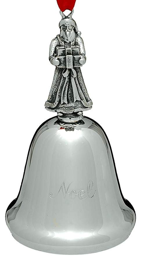 Noel-Musical Bell Jolly Old St. Nick - No Box by Reed & Barton-1