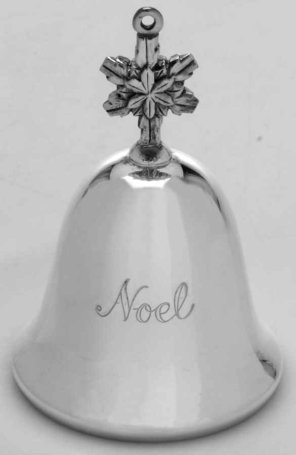 Noel-Musical Bell Oh Holy Night-Snowflake - Boxed by Reed & Barton-1