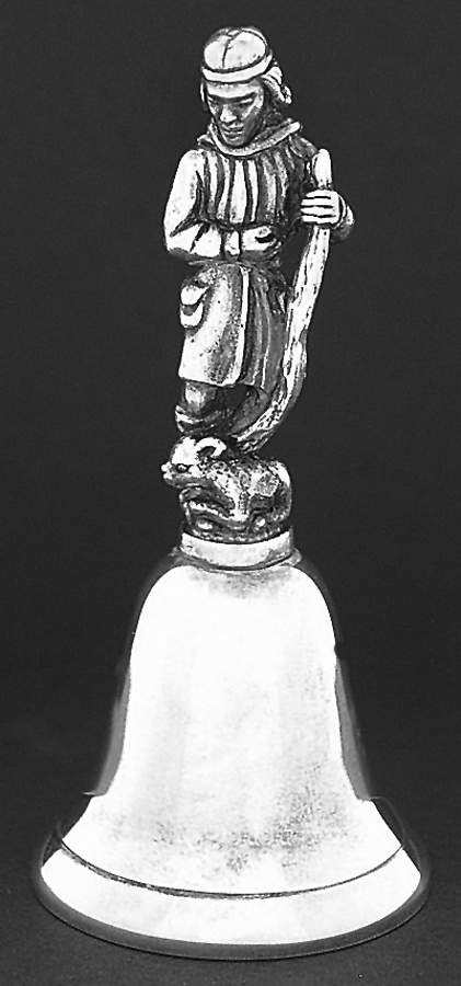 Nativity-Bells Shepherd - No Box by Reed & Barton-1