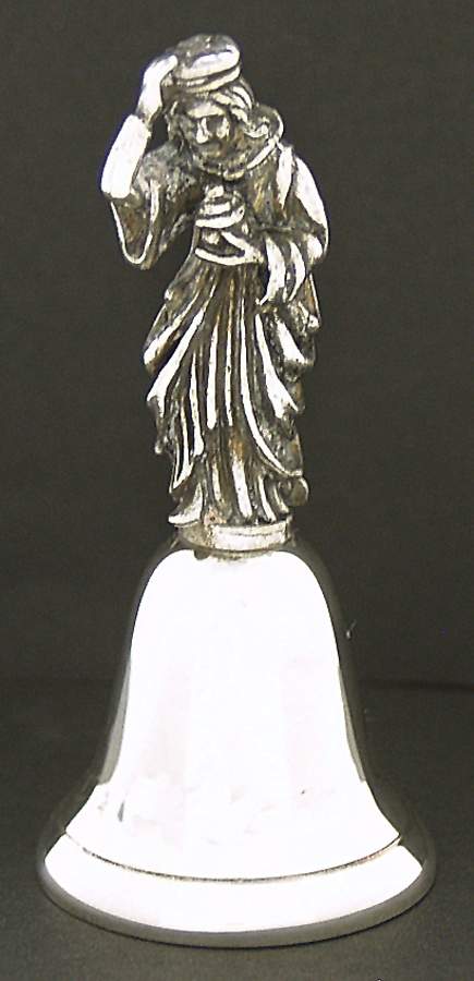 Nativity-Bells Jaspar Bearing Myrrh - No Box by Reed & Barton-1