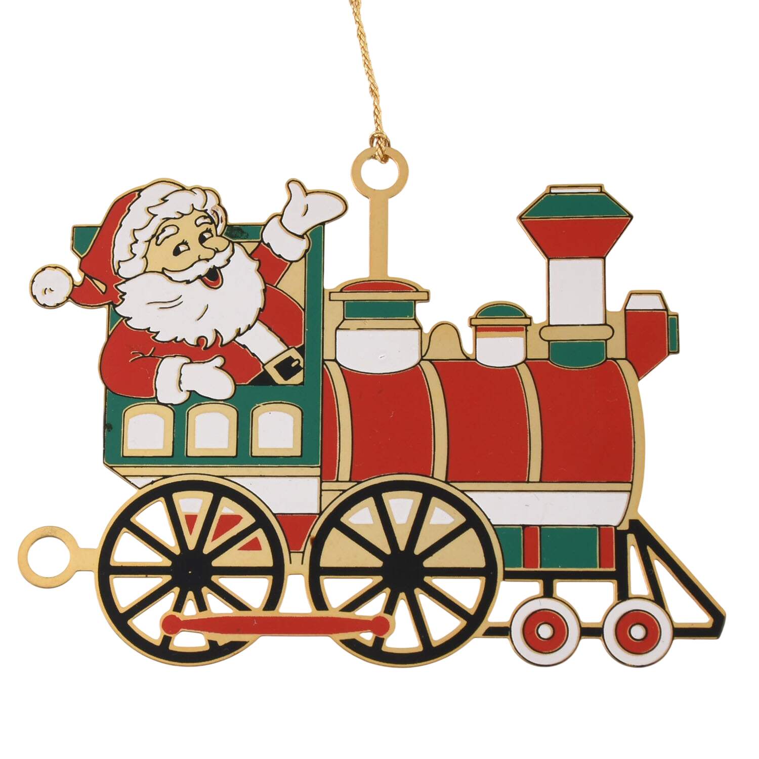 Christmas Train Ornaments Christmas Train Engine - No Box by Reed & Barton-1