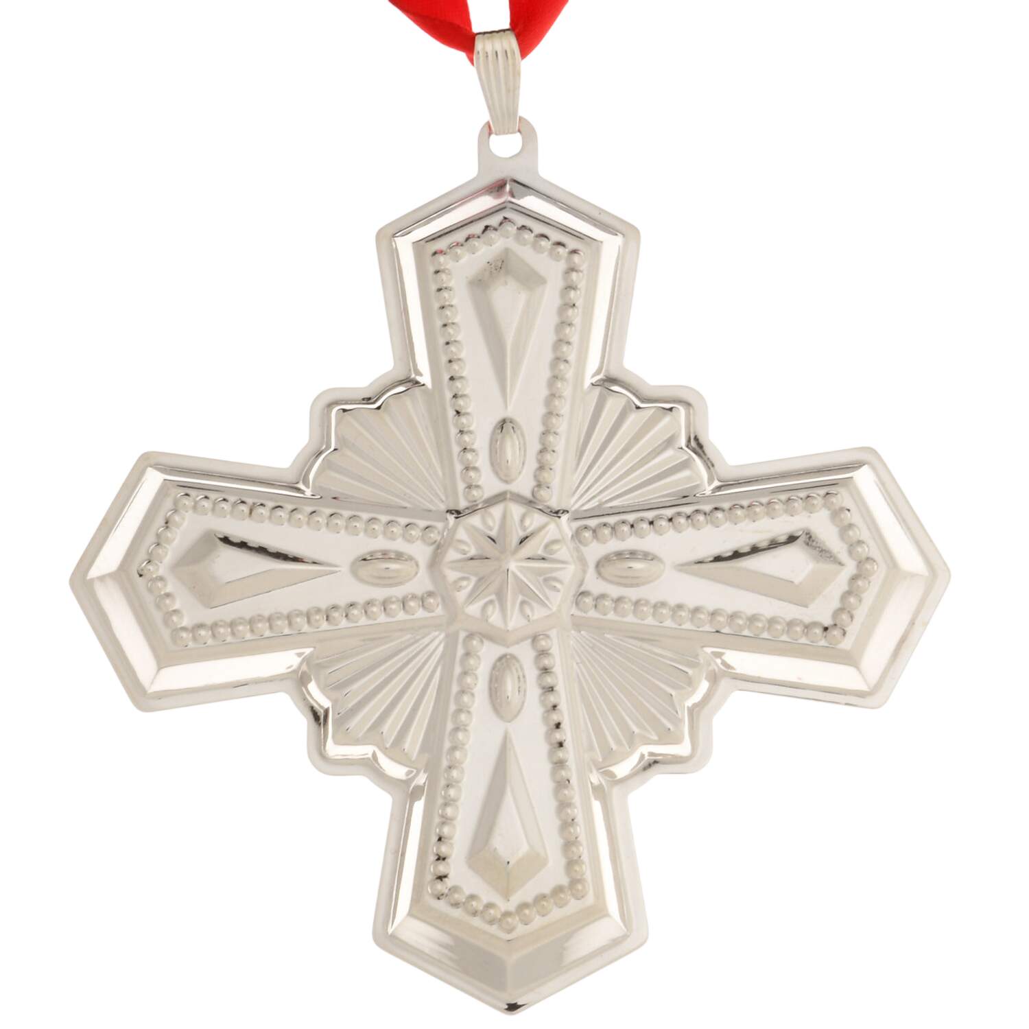 Christmas Cross-Sterling 2026 56th Edition Sterling Cross - No Box by Reed & Barton-1