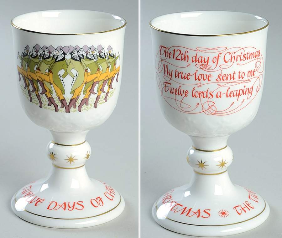 Twelve Days of Christmas Twelve Lords A Leaping - Boxed by Royal Doulton-1