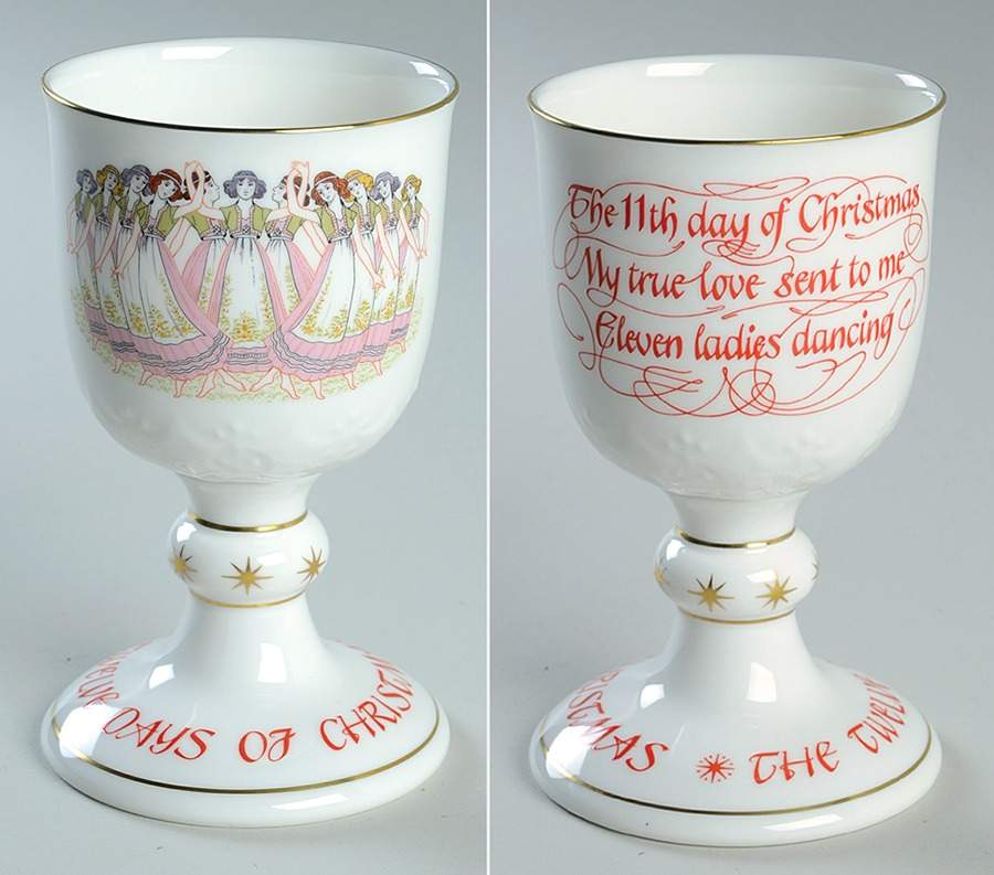 Twelve Days of Christmas Eleven Ladies Dancing - Boxed by Royal Doulton-1
