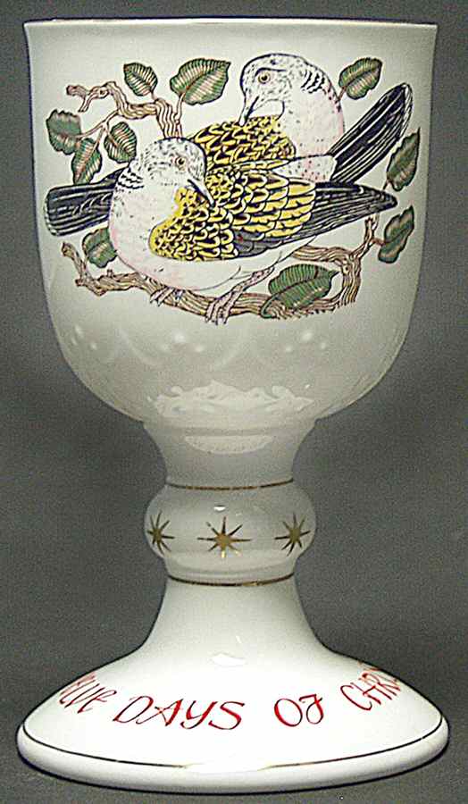 Twelve Days of Christmas Two Turtledoves - Boxed by Royal Doulton-1