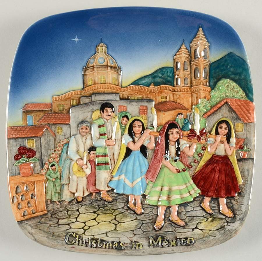 Beswick Christmas Around The World Christmas In Old Mexico - No Box by Royal Doulton-1